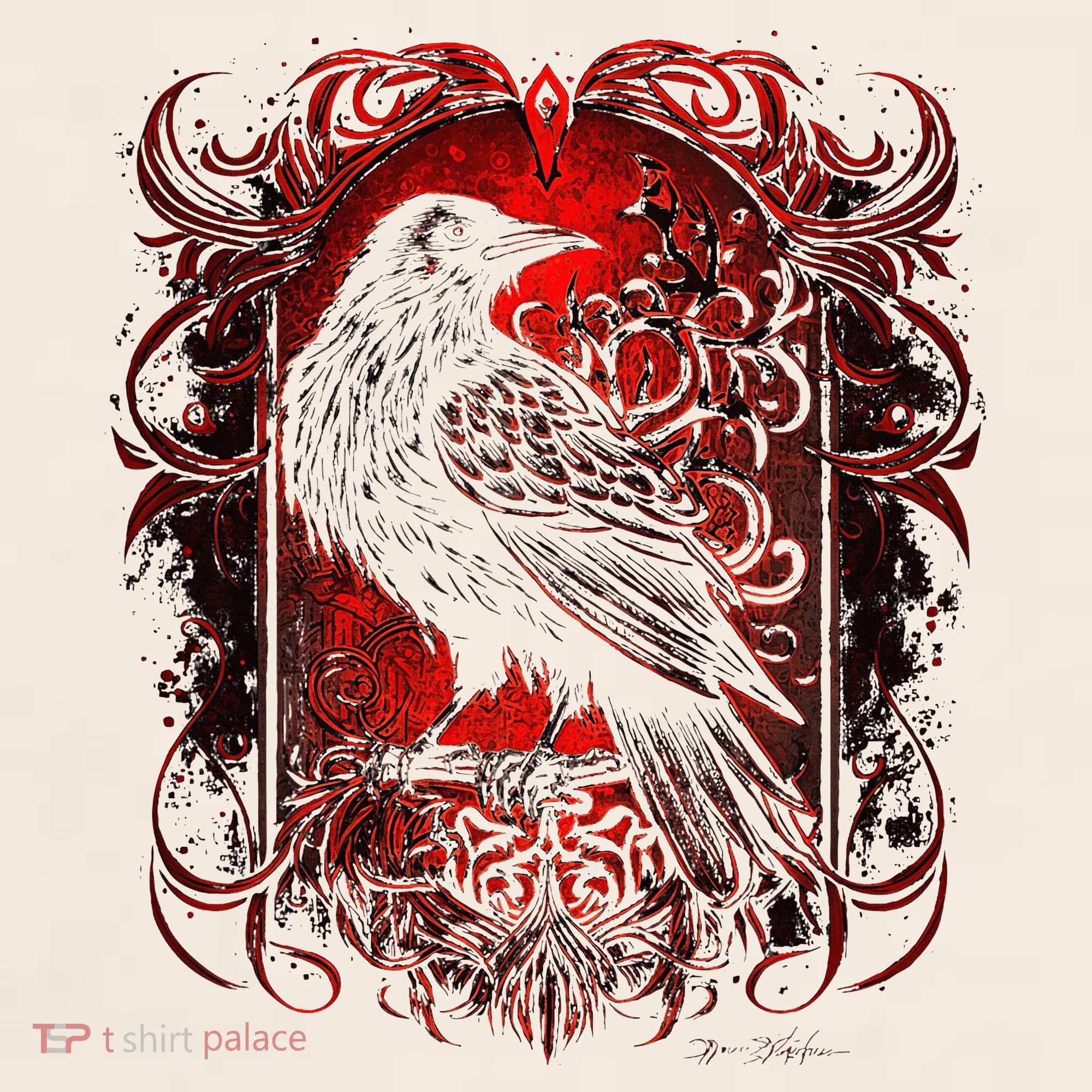 Odins Raven Northman Valhalla Norse Mythology Garment-Dyed Women's Muscle Tee