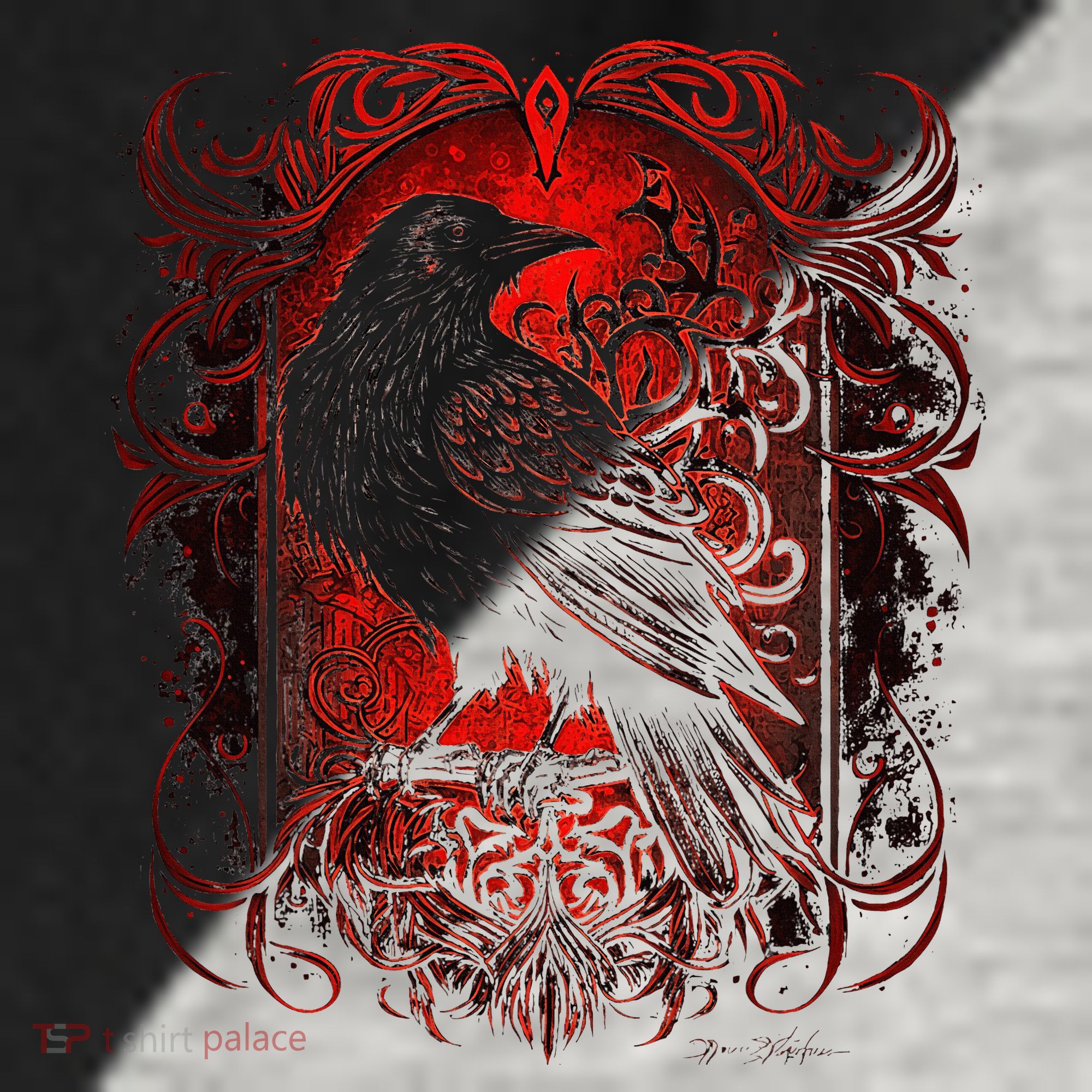 Odins Raven Northman Valhalla Norse Mythology Raglan Baseball Sleeve Shirt