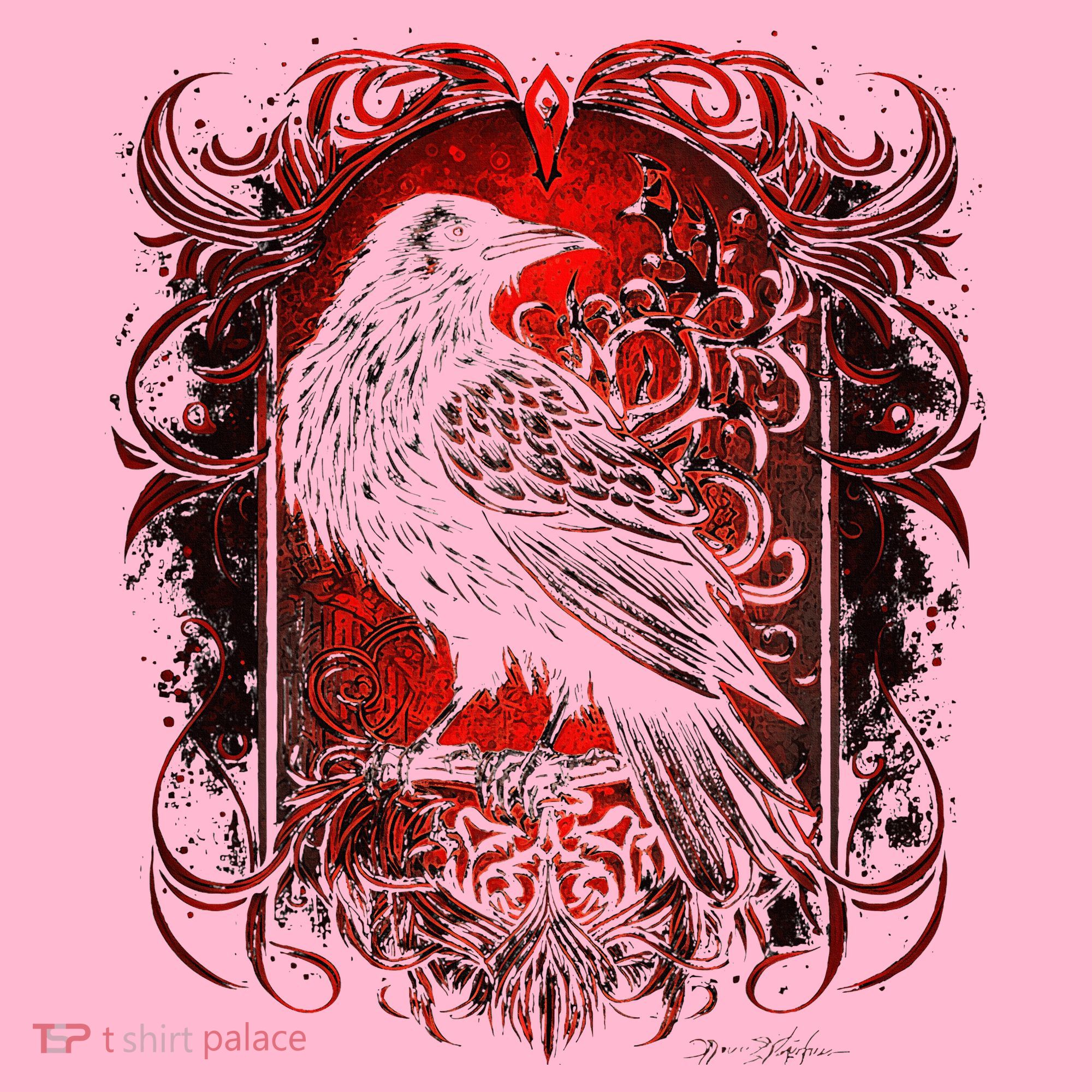 Odins Raven Northman Valhalla Norse Mythology Coaster