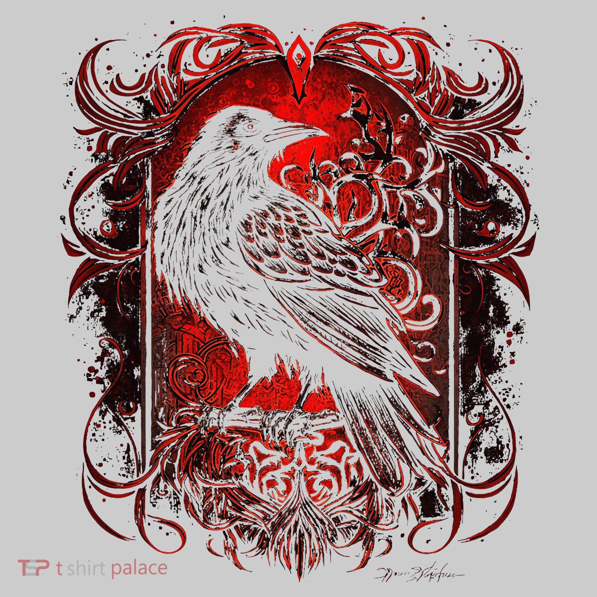 Odins Raven Northman Valhalla Norse Mythology Tie-Dye T-Shirt