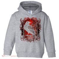 Odins Raven Northman Valhalla Norse Mythology Toddler Hoodie thumb 0