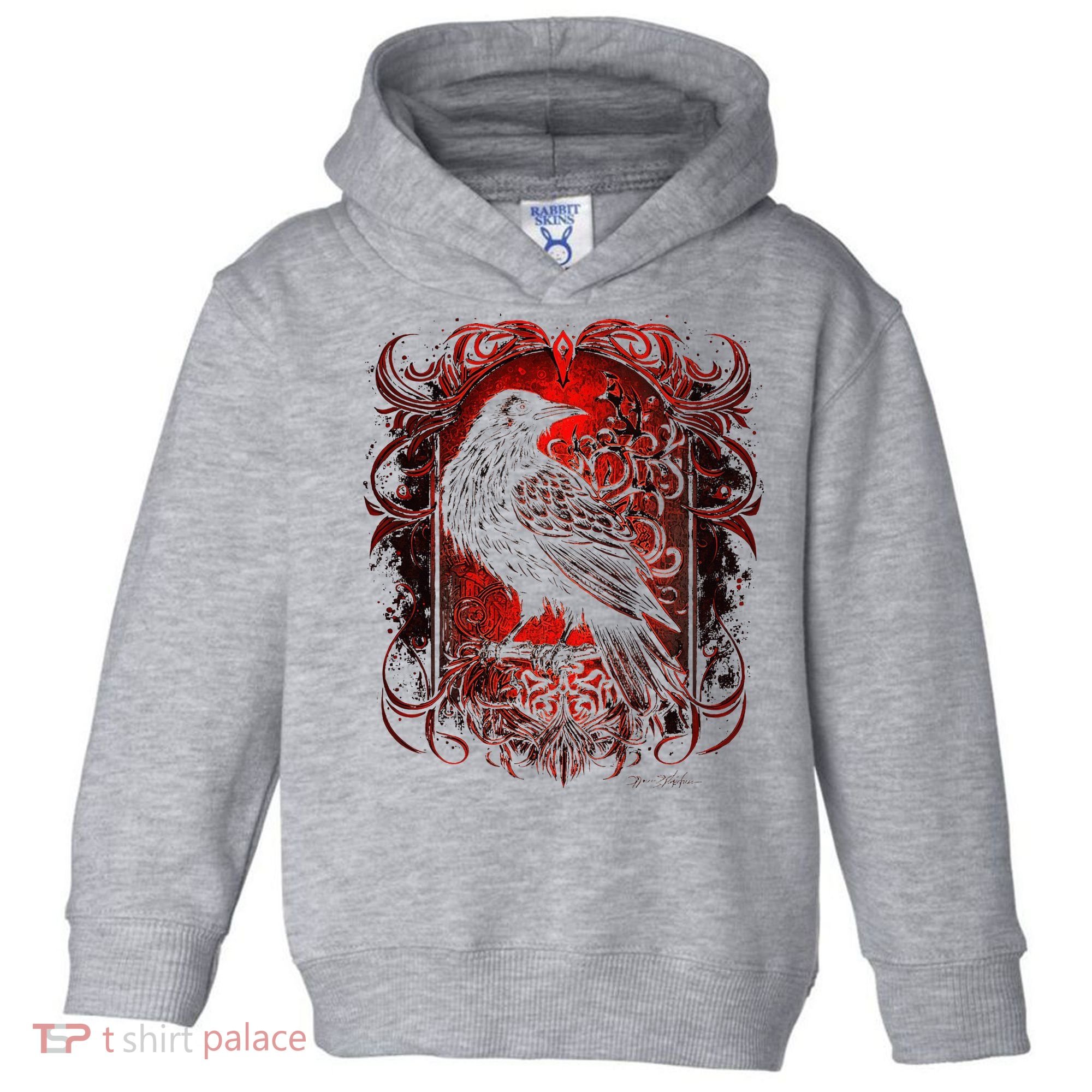 Odins Raven Northman Valhalla Norse Mythology Toddler Hoodie