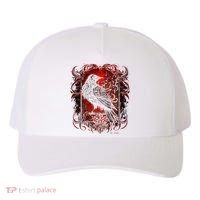 Odins Raven Northman Valhalla Norse Mythology Yupoong Adult 5-Panel Trucker Hat thumb 0