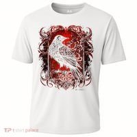 Odins Raven Northman Valhalla Norse Mythology Cooling Performance Crew T-Shirt thumb 0