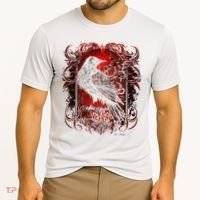 Odins Raven Northman Valhalla Norse Mythology Cooling Performance Crew T-Shirt thumb 2