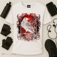 Odins Raven Northman Valhalla Norse Mythology Cooling Performance Crew T-Shirt thumb 3