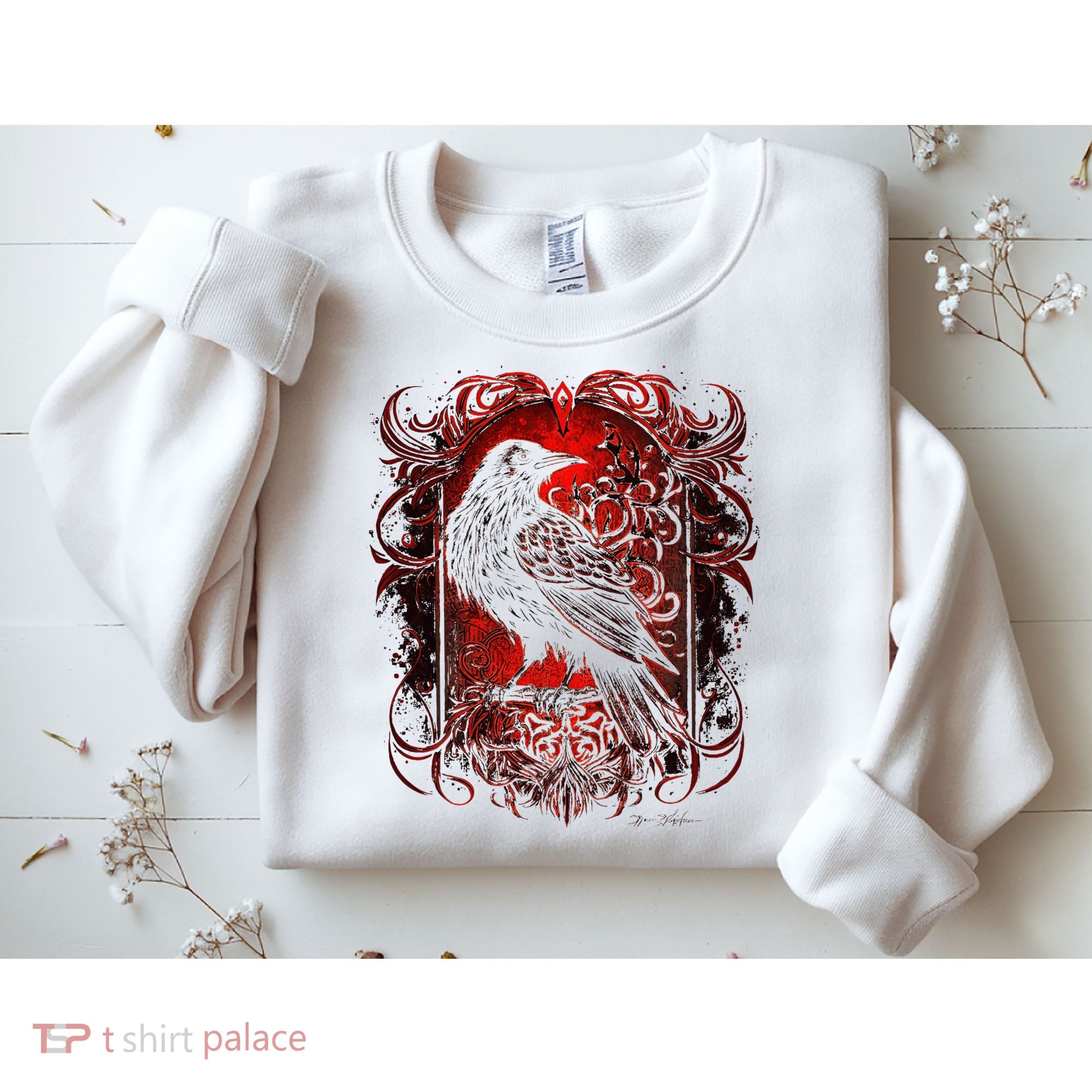 Odins Raven Northman Valhalla Norse Mythology Sweatshirt