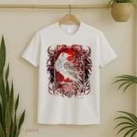 Odins Raven Northman Valhalla Norse Mythology T-Shirt thumb 2