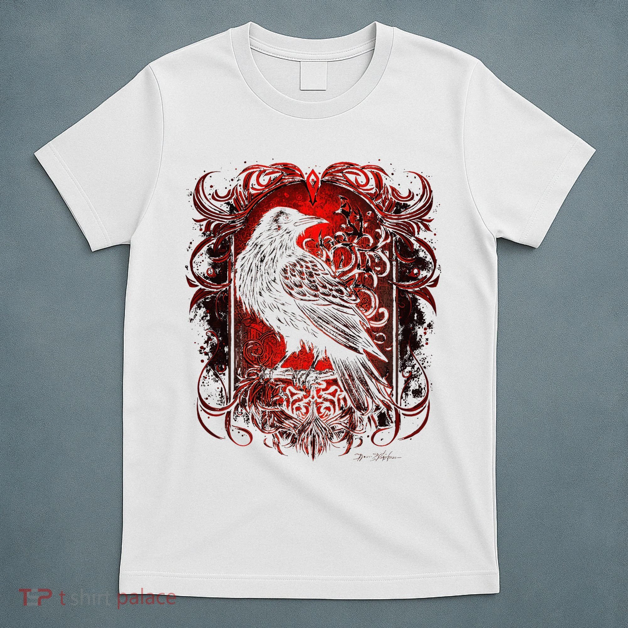 Odins Raven Northman Valhalla Norse Mythology T-Shirt