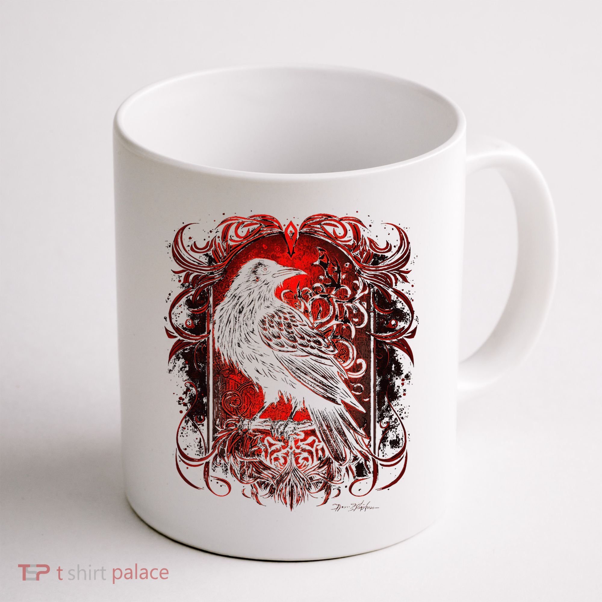 Odins Raven Northman Valhalla Norse Mythology Coffee Mug