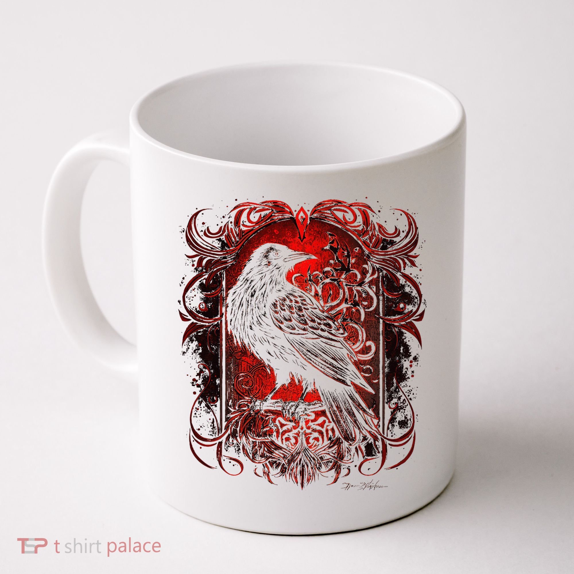 Odins Raven Northman Valhalla Norse Mythology Coffee Mug