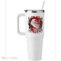 Odins Raven Northman Valhalla Norse Mythology 40oz Vacuum Insulated Stainless Steel Travel Tumbler thumb 2