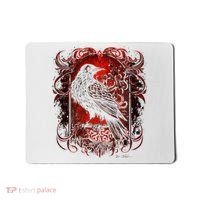 Odins Raven Northman Valhalla Norse Mythology Mousepad thumb 0