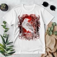 Odins Raven Northman Valhalla Norse Mythology Premium T-Shirt thumb 2