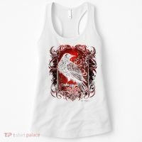 Odins Raven Northman Valhalla Norse Mythology Women's Tank Top thumb 0