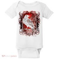 Odins Raven Northman Valhalla Norse Mythology Baby Bodysuit thumb 0