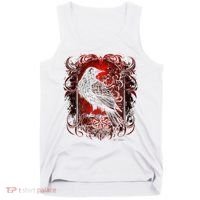 Odins Raven Northman Valhalla Norse Mythology Tank Top thumb 0