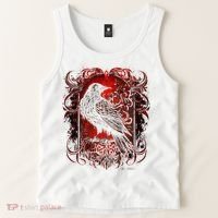 Odins Raven Northman Valhalla Norse Mythology Tank Top thumb 2