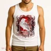 Odins Raven Northman Valhalla Norse Mythology Tank Top thumb 3