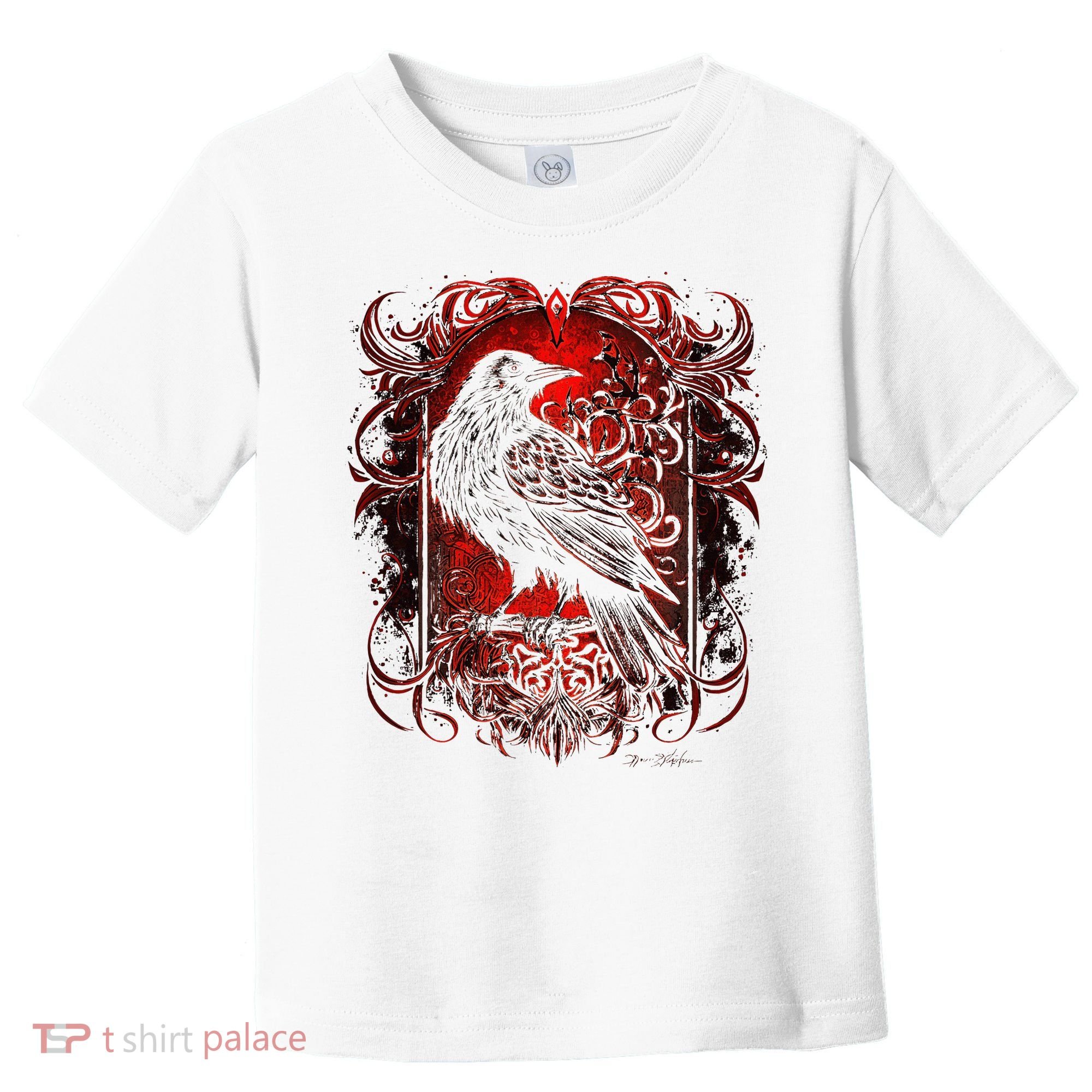 Odins Raven Northman Valhalla Norse Mythology Toddler T-Shirt
