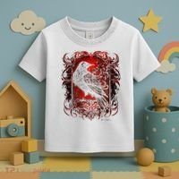 Odins Raven Northman Valhalla Norse Mythology Toddler T-Shirt thumb 3