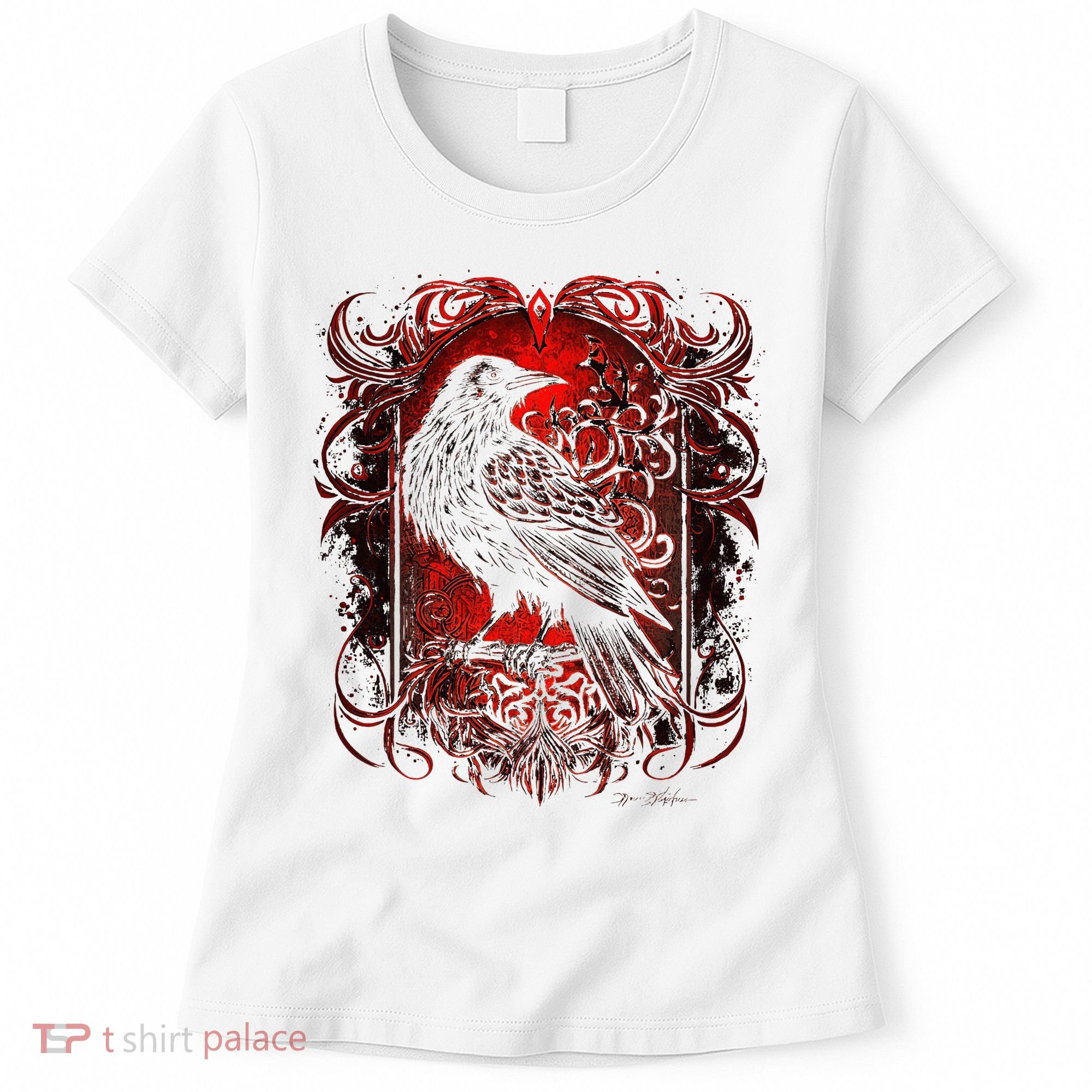Odins Raven Northman Valhalla Norse Mythology Women's T-Shirt