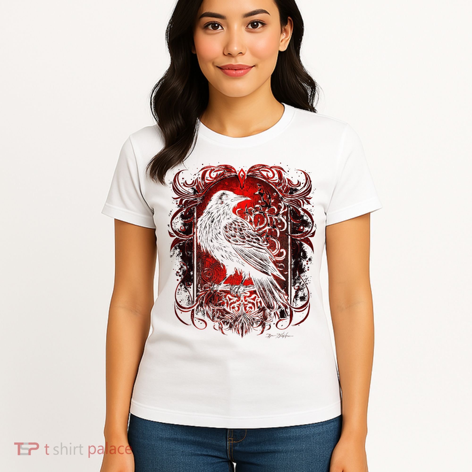 Odins Raven Northman Valhalla Norse Mythology Women's T-Shirt