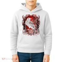 Odins Raven Northman Valhalla Norse Mythology Kids Hoodie thumb 4