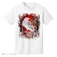 Odins Raven Northman Valhalla Norse Mythology Kids T-Shirt thumb 0