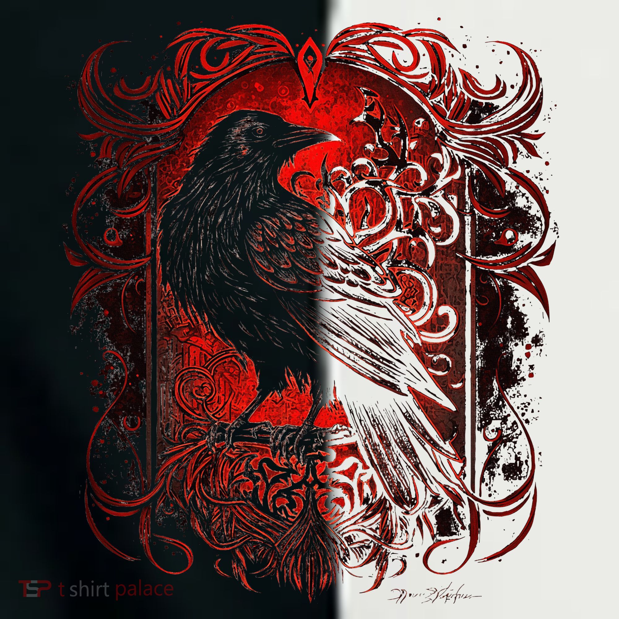 Odins Raven Northman Valhalla Norse Mythology Toddler Fine Jersey T-Shirt