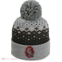 Odins Raven Northman Valhalla Norse Mythology The Baniff Cuffed Pom Beanie thumb 0