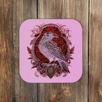 Odins Raven Northman Valhalla Norse Mythology Coaster thumb 0