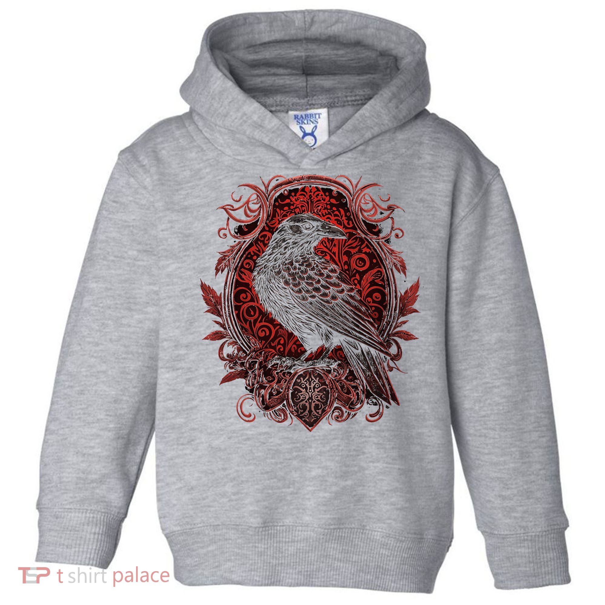 Odins Raven Northman Valhalla Norse Mythology Toddler Hoodie