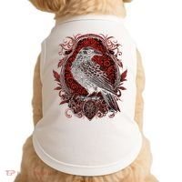 Odins Raven Northman Valhalla Norse Mythology Doggie Tank thumb 0