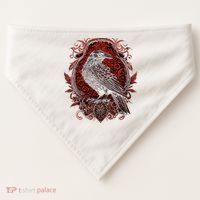 Odins Raven Northman Valhalla Norse Mythology USA-Made Doggie Bandana thumb 0