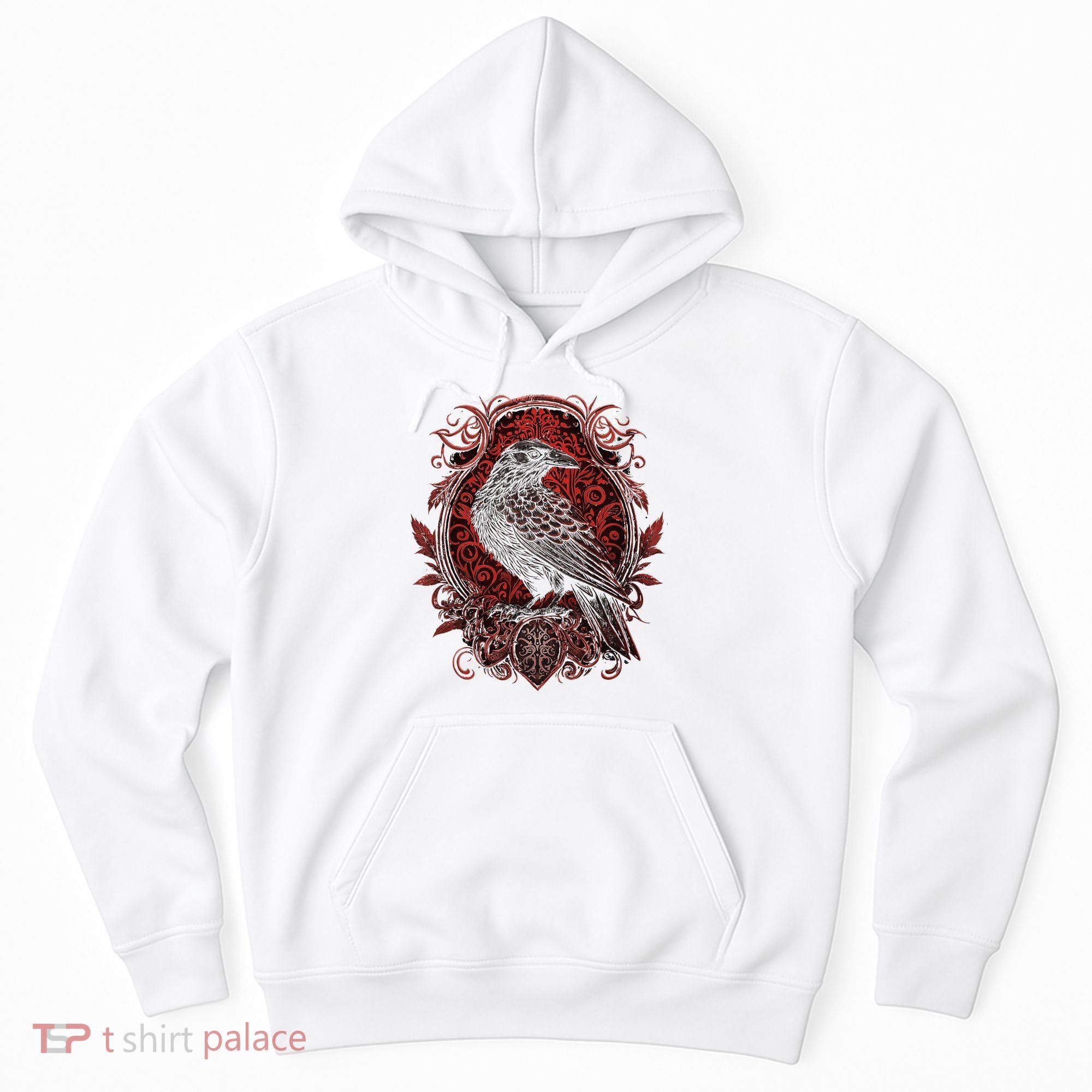 Odins Raven Northman Valhalla Norse Mythology Hoodie