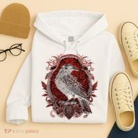 Odins Raven Northman Valhalla Norse Mythology Hoodie thumb 4