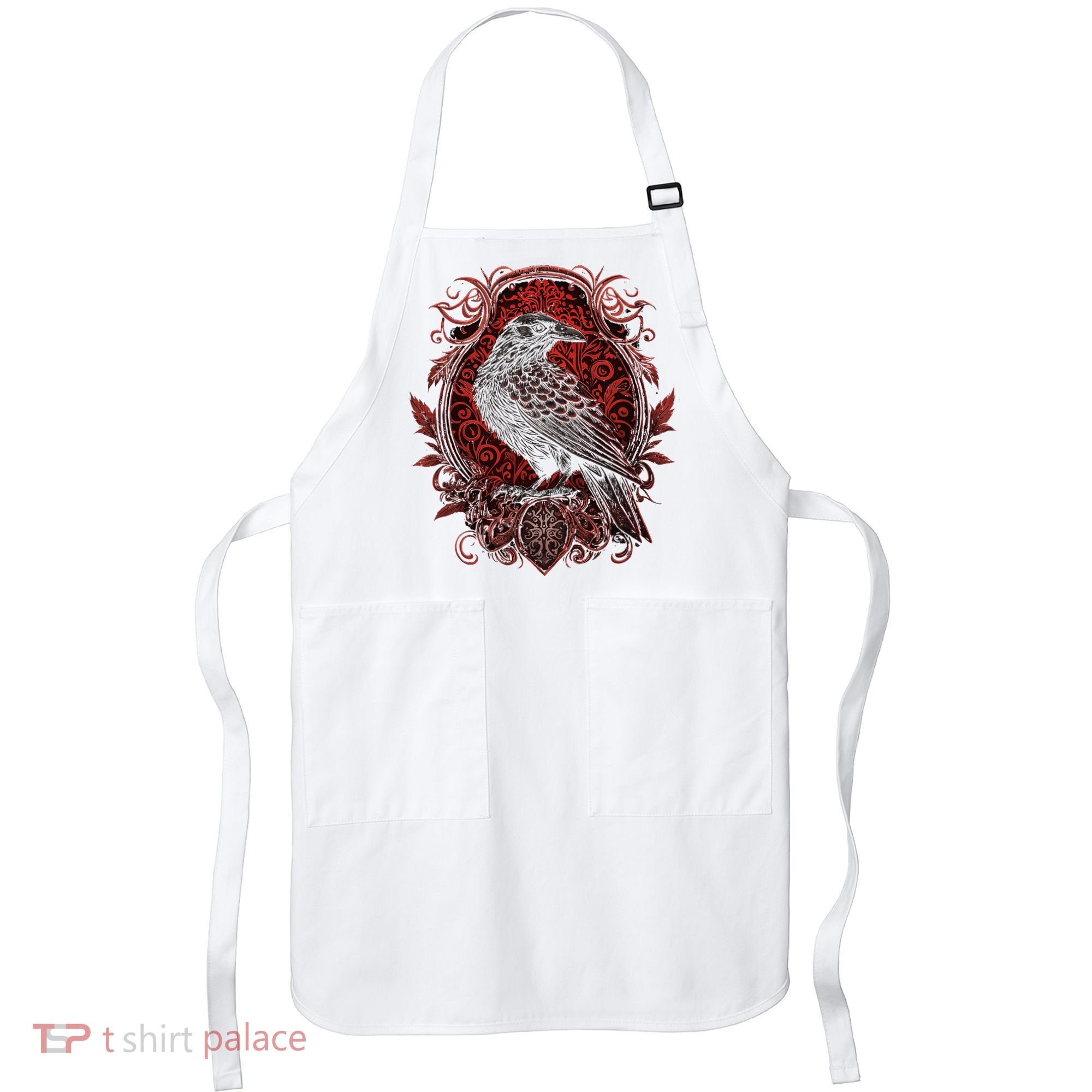 Odins Raven Northman Valhalla Norse Mythology Apron