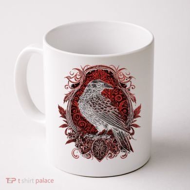 Odins Raven Northman Valhalla Norse Mythology Coffee Mug