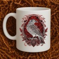 Odins Raven Northman Valhalla Norse Mythology Coffee Mug thumb 2