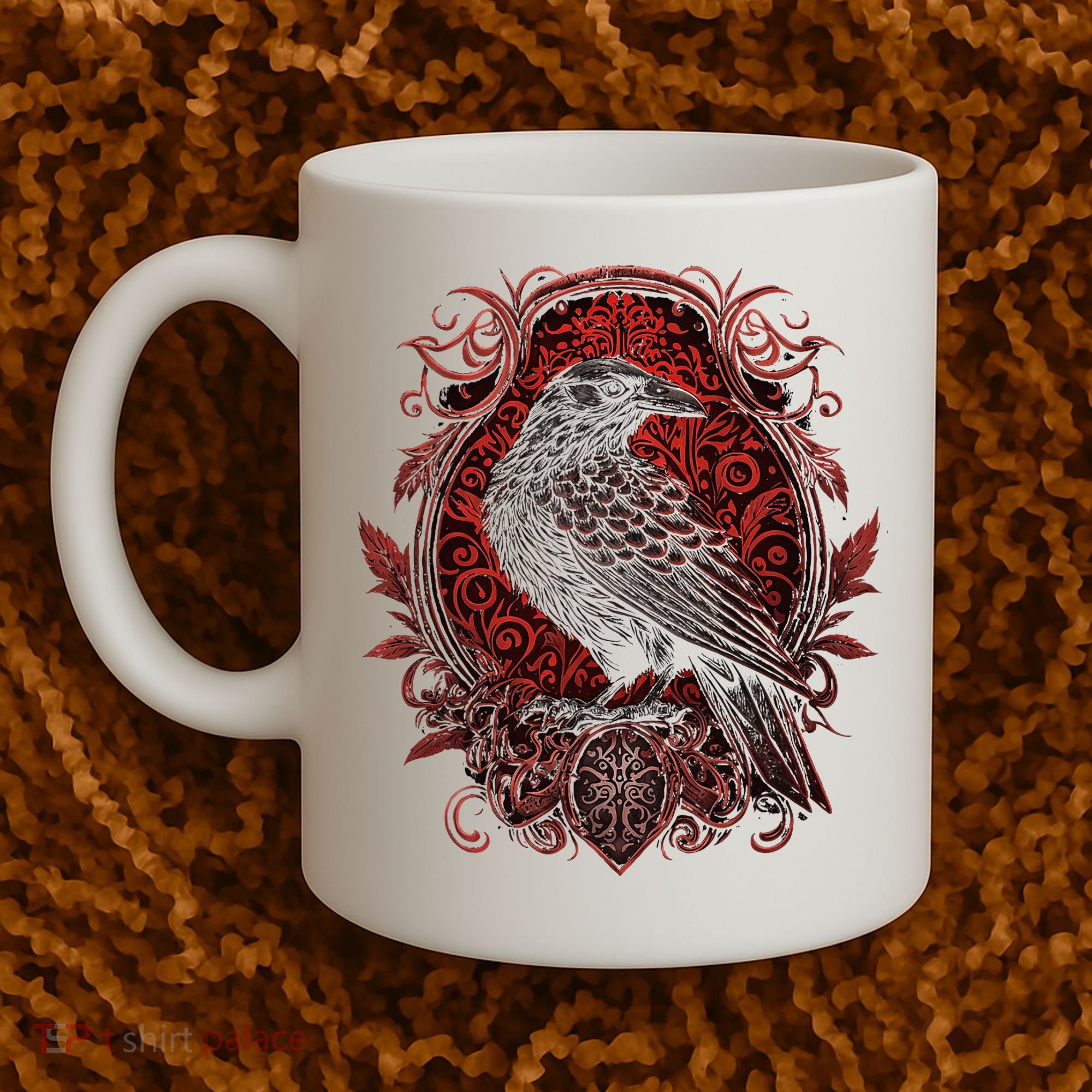 Odins Raven Northman Valhalla Norse Mythology Coffee Mug