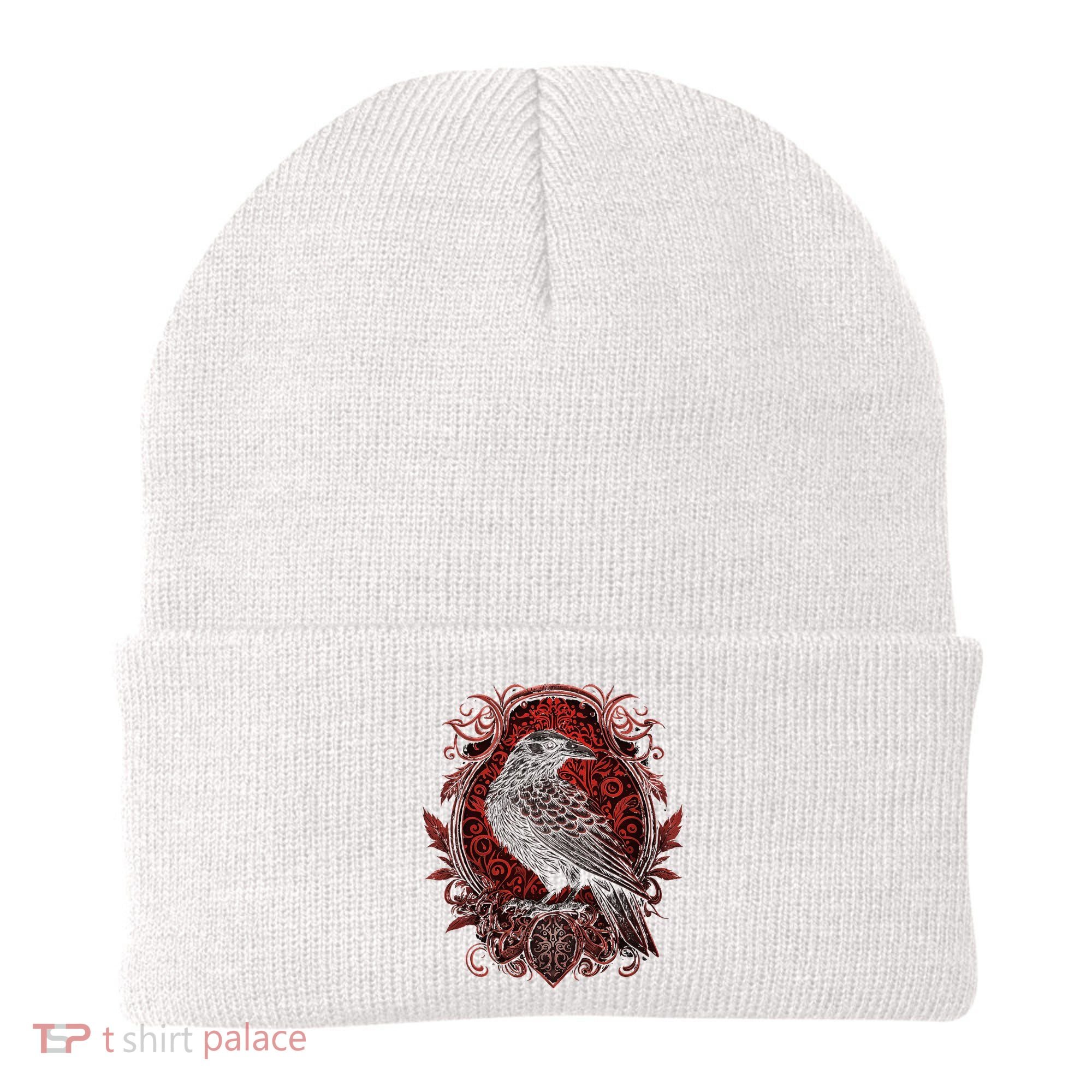 Odins Raven Northman Valhalla Norse Mythology Beanie