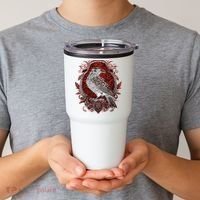 Odins Raven Northman Valhalla Norse Mythology Tumbler thumb 2