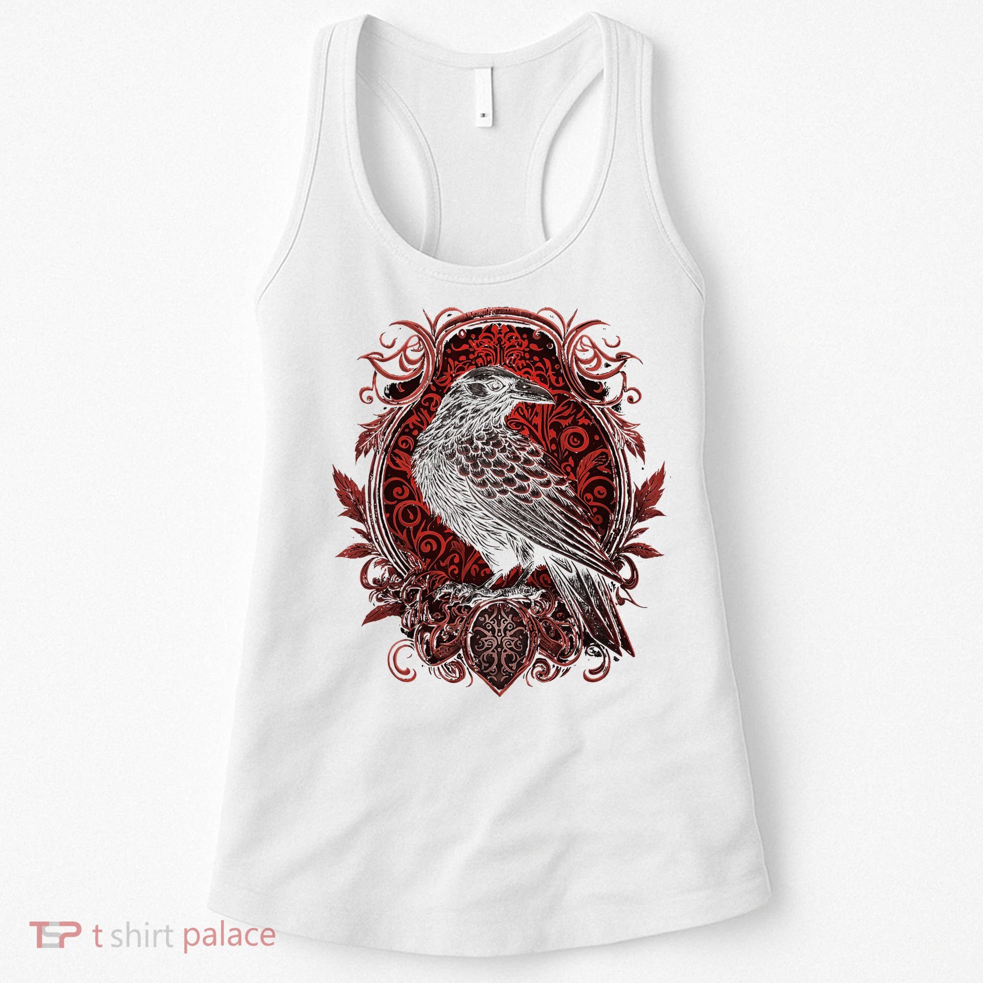 Odins Raven Northman Valhalla Norse Mythology Women's Tank Top
