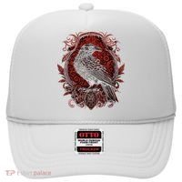 Odins Raven Northman Valhalla Norse Mythology Hat thumb 0
