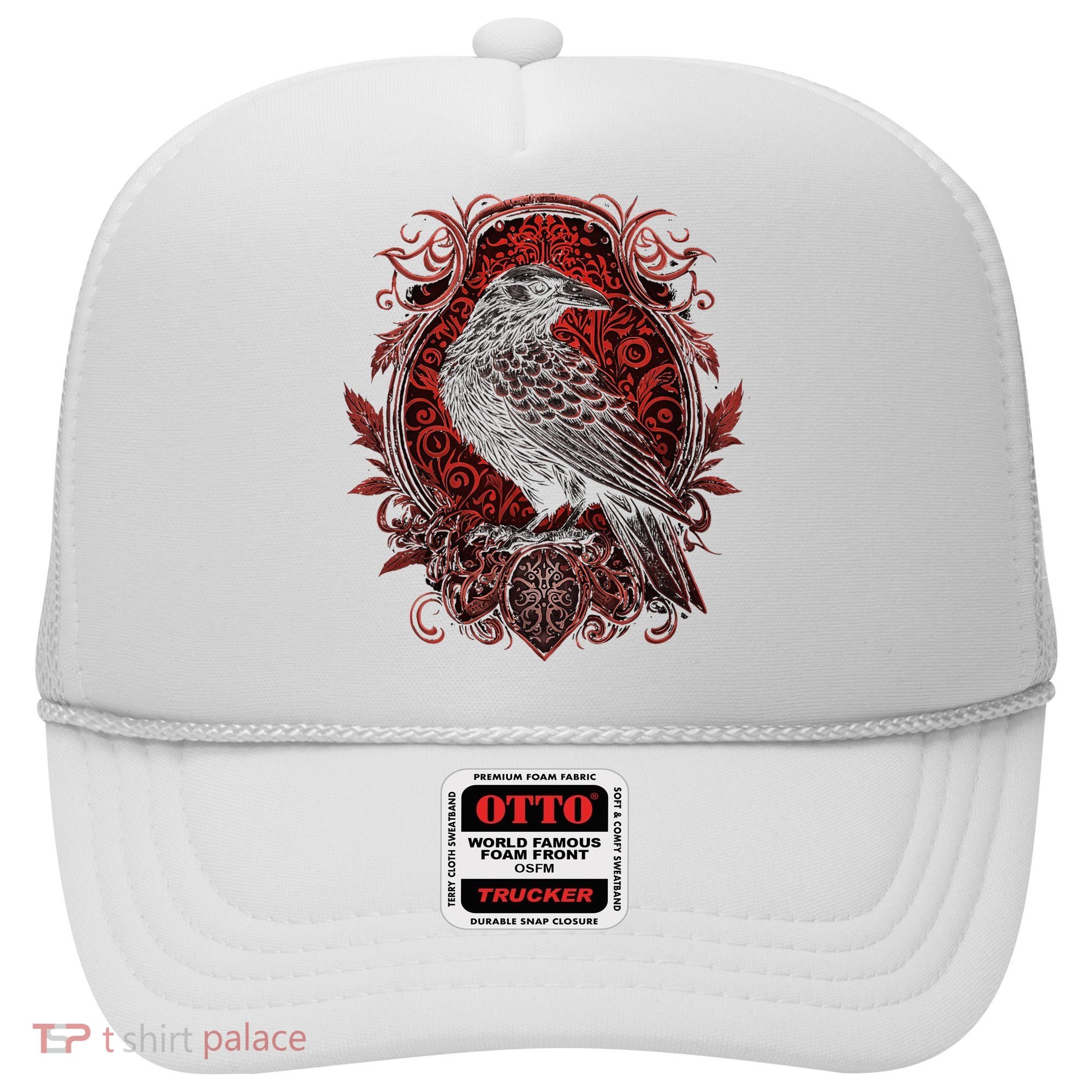 Odins Raven Northman Valhalla Norse Mythology Hat