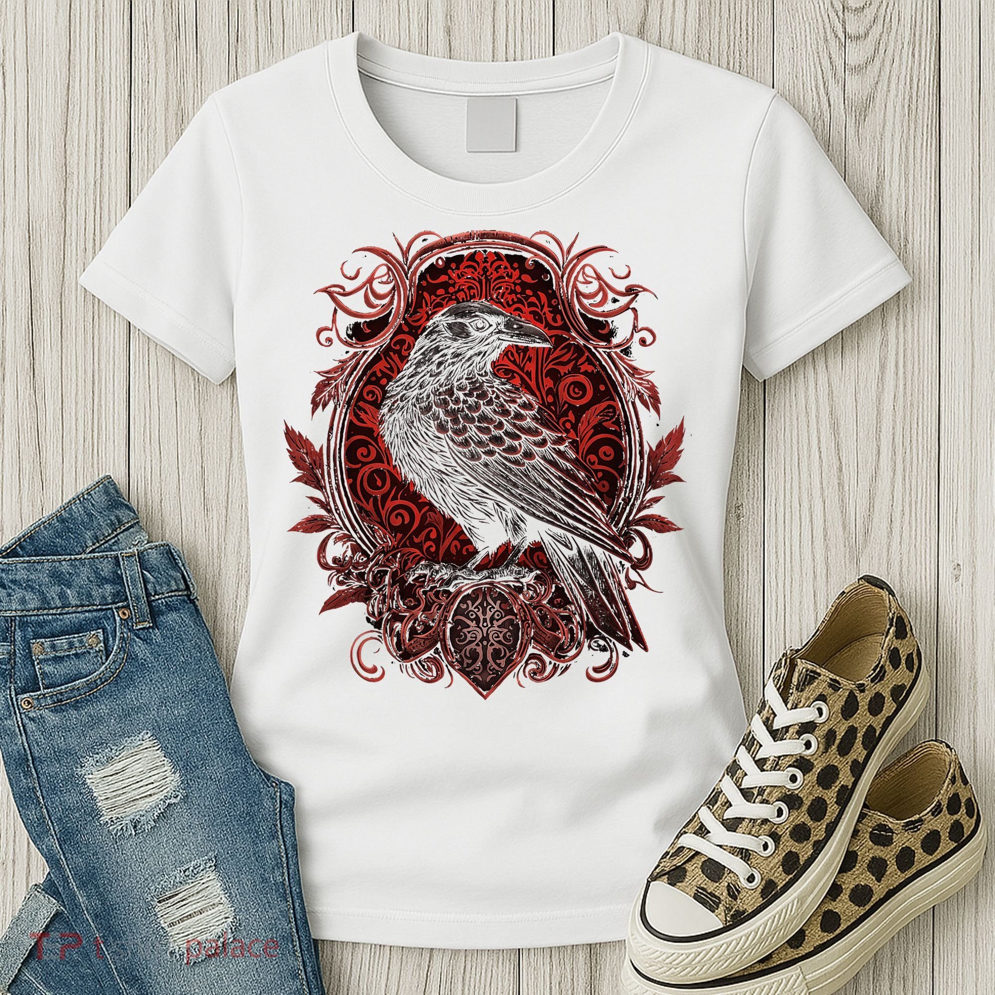 Odins Raven Northman Valhalla Norse Mythology Women's T-Shirt
