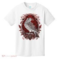 Odins Raven Northman Valhalla Norse Mythology Kids T-Shirt thumb 0