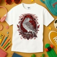 Odins Raven Northman Valhalla Norse Mythology Kids T-Shirt thumb 3