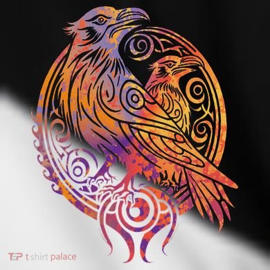 Odins Raven Norse Mythology Viking Birds Celtic Knots Asgard Toddler Fine Jersey T-Shirt